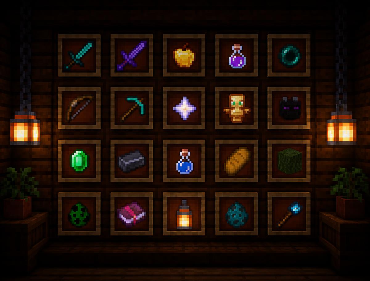 Eigene Items und Gegenstände aus Caseluda